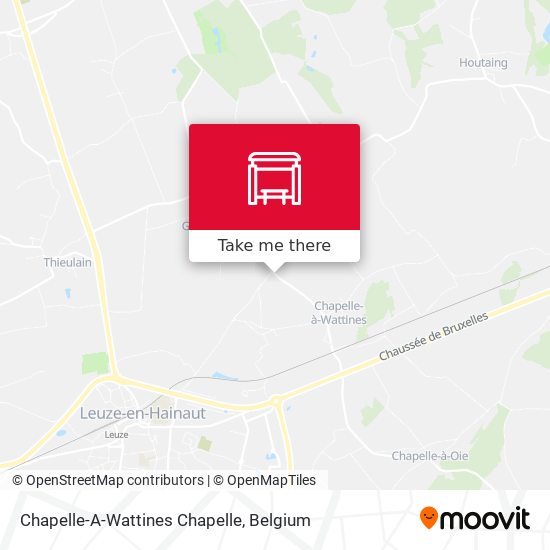 Chapelle-A-Wattines Chapelle map
