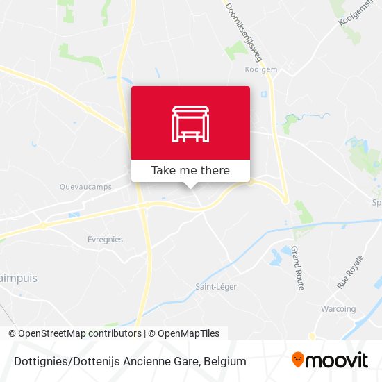 Dottignies / Dottenijs Ancienne Gare map