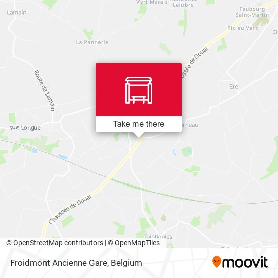Froidmont Ancienne Gare map