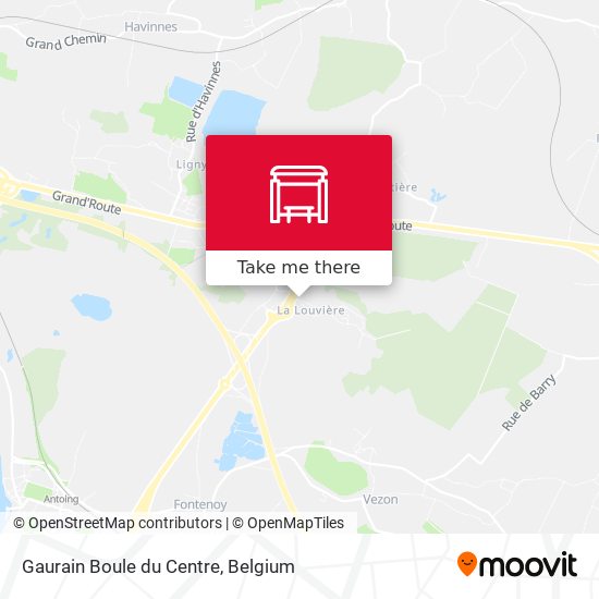 Gaurain Boule du Centre plan