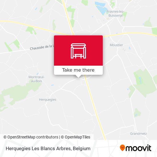 Herquegies Les Blancs Arbres plan