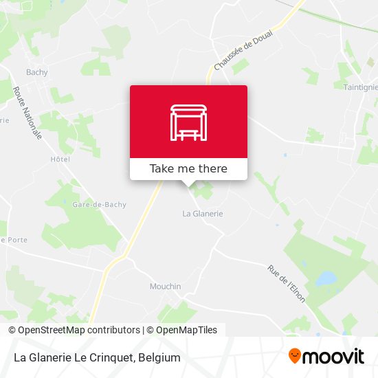 La Glanerie Le Crinquet plan