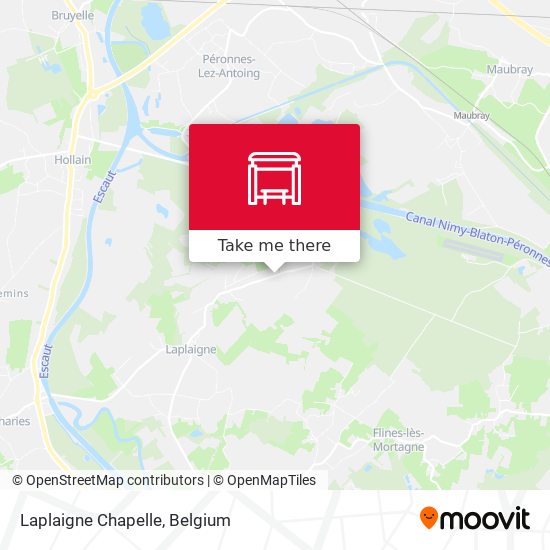 Laplaigne Chapelle map