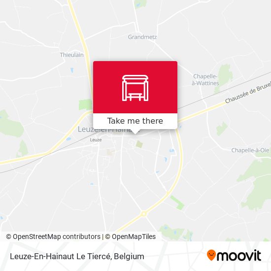 Leuze-En-Hainaut Le Tiercé plan