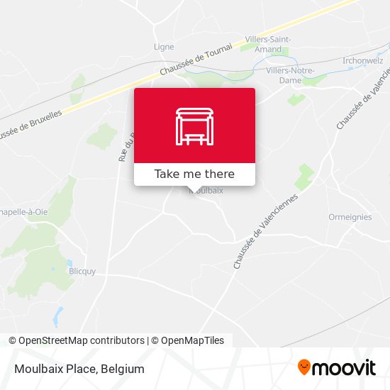 Moulbaix Place map