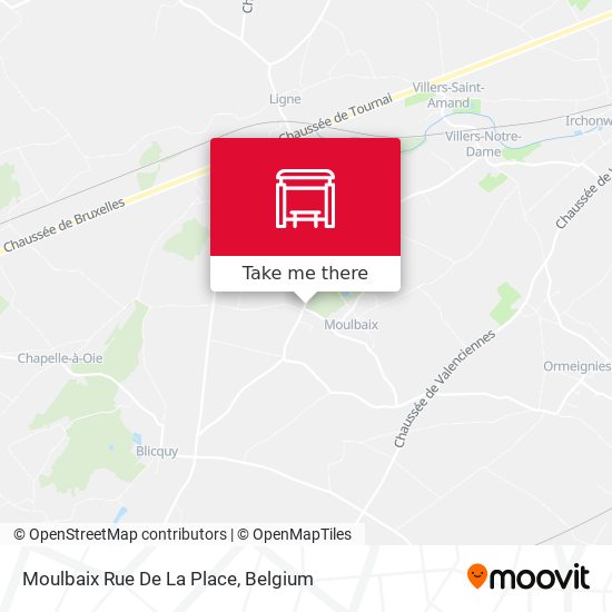 Moulbaix Rue De La Place map
