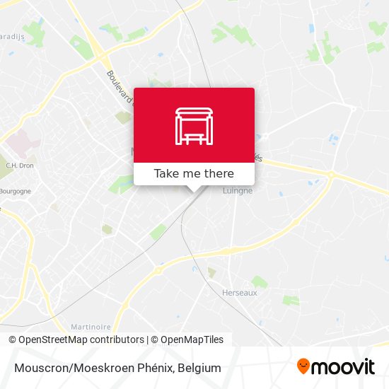 Mouscron/Moeskroen Phénix plan