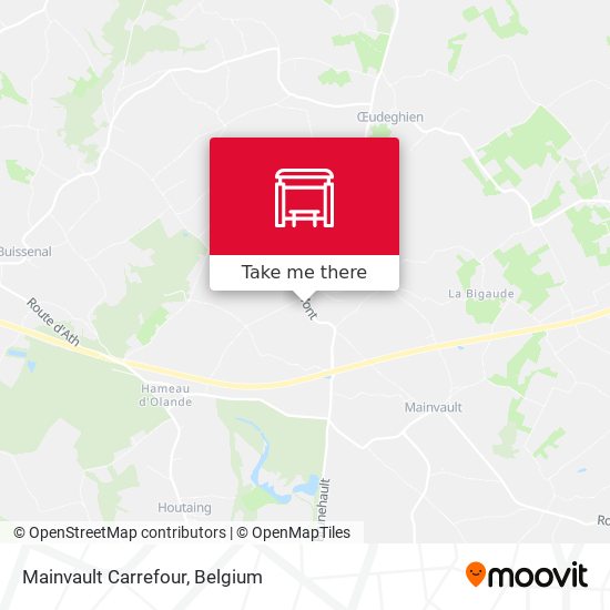 Mainvault Carrefour map