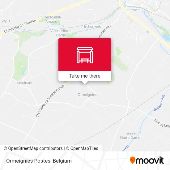 Ormeignies Posts map