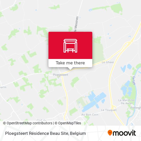 Ploegsteert Résidence Beau Site plan