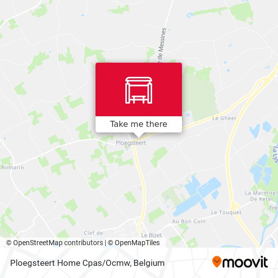 Ploegsteert Home Cpas/Ocmw plan