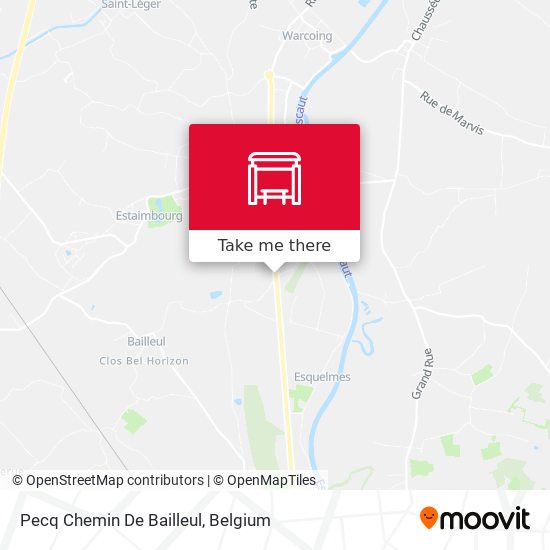 Pecq Chemin De Bailleul plan
