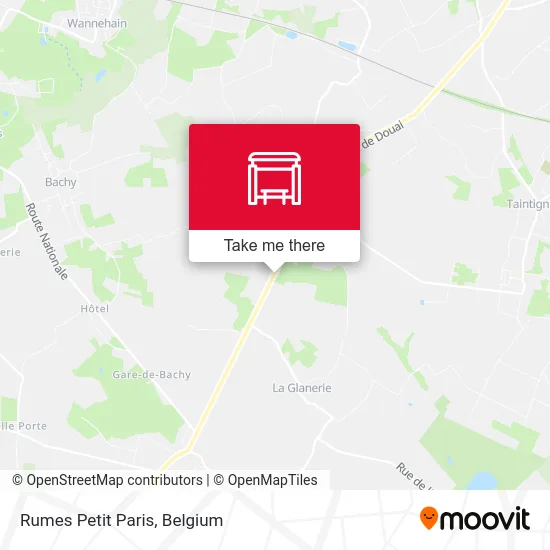 Rumes Little Paris map