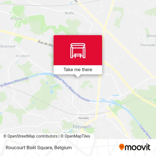 Roucourt Boël Square map