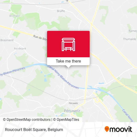 Roucourt Boël Square map
