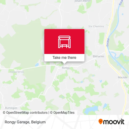 Rongy Garage map