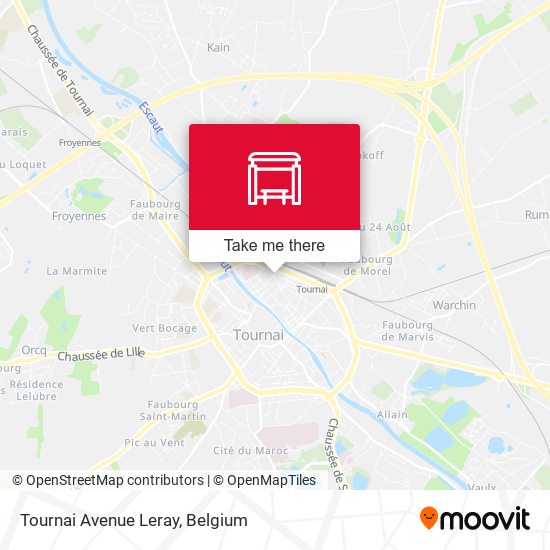 Tournai Avenue Leray plan