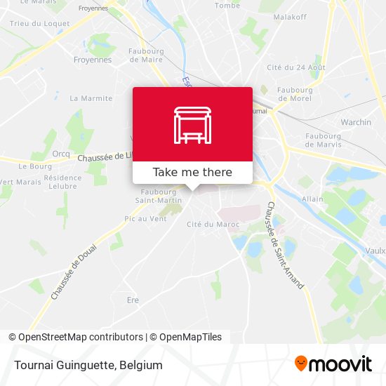 Tournai Guinguette plan