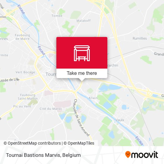 Tournai Bastions Marvis plan