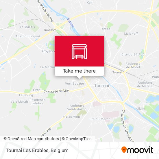 Tournai Les Erables plan
