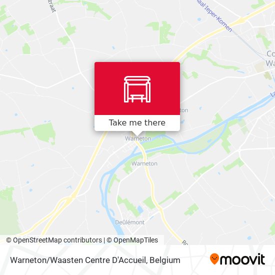 Warneton / Waasten Centre D'Accueil plan