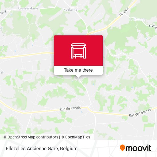 Ellezelles Ancienne Gare map