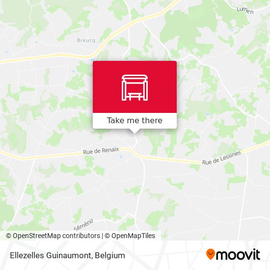 Ellezelles Guinaumont plan
