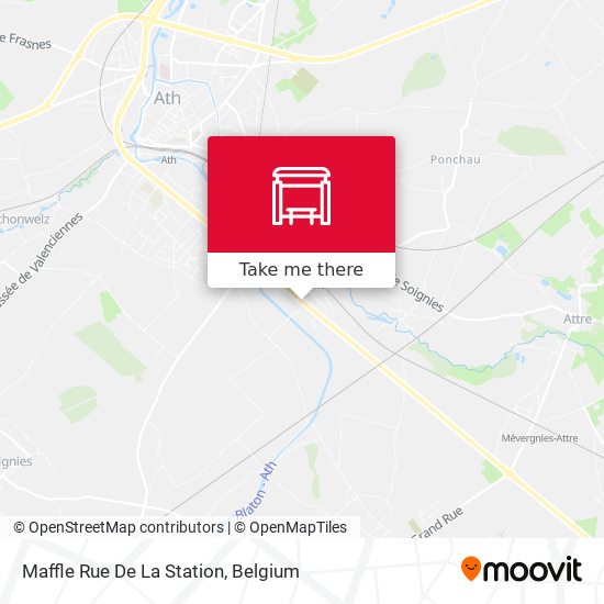 Maffle Rue De La Station map