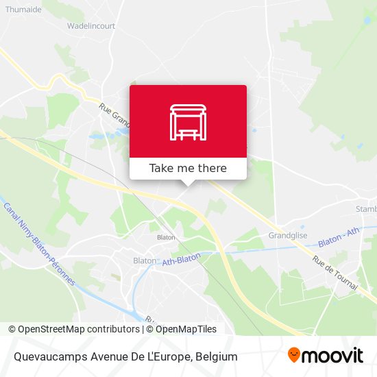 Quevaucamps Avenue De L'Europe plan