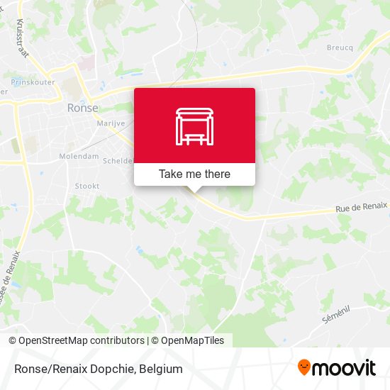 Ronse/Renaix Dopchie plan
