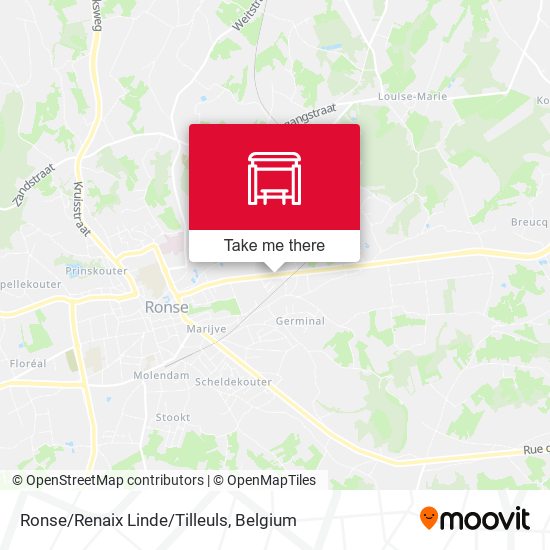 Ronse/Renaix Linde/Tilleuls plan