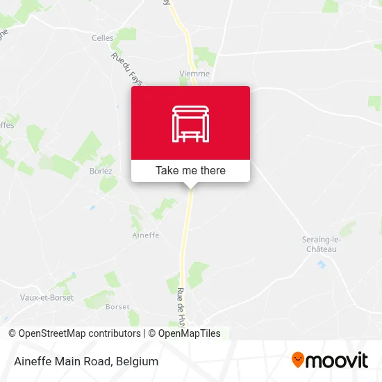 Aineffe Main Road map
