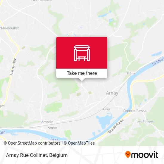 Amay Collinet Street map