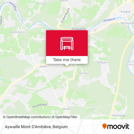 Aywaille Mont D'Amblève plan