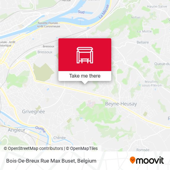 Bois-De-Breux Rue Max Buset map