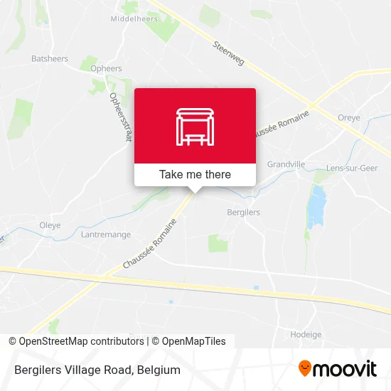 Bergilers Village Road map