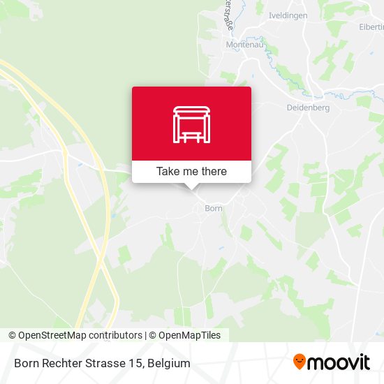 Born Rechter Strasse 15 plan