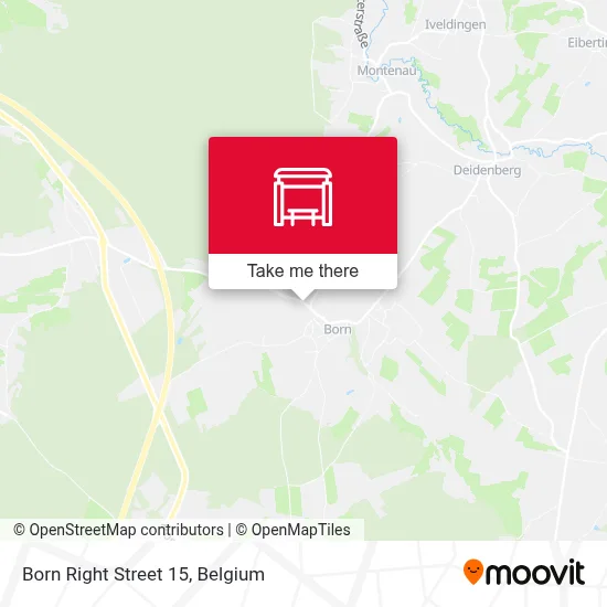 Born Right Street 15 map