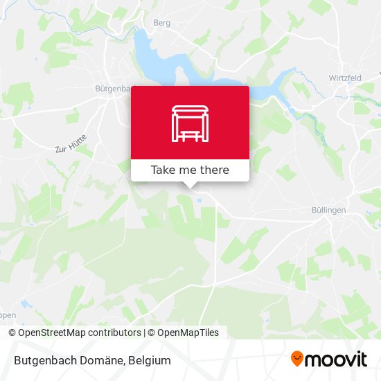Butgenbach Domäne plan
