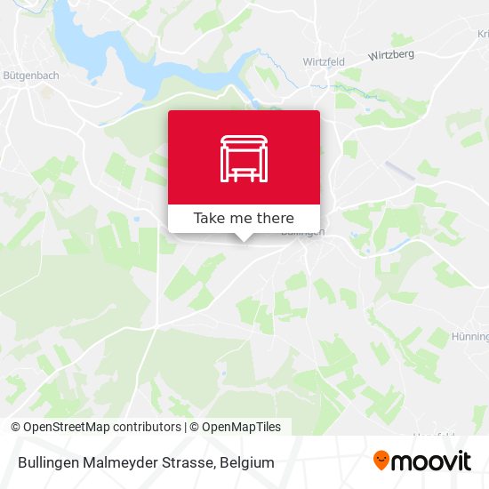 Bullingen Malmeyder Strasse plan