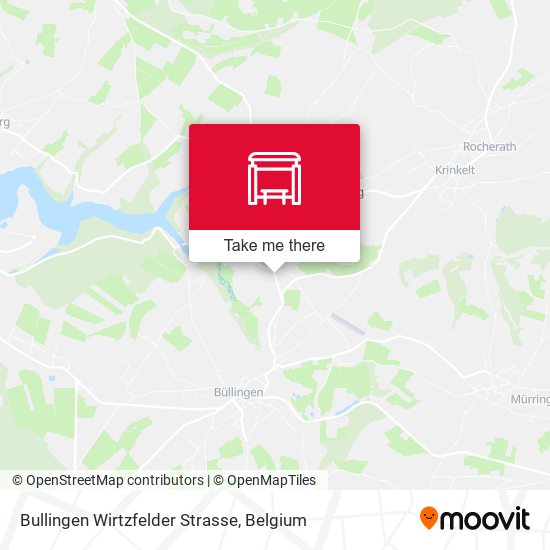 Bullingen Wirtzfelder Strasse map