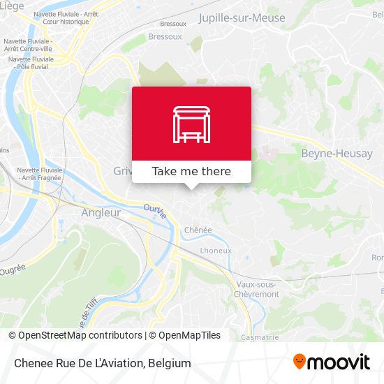 Chenee Rue De L'Aviation map