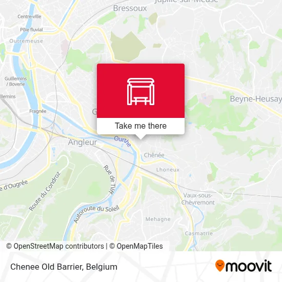 Chenee Old Barrier map
