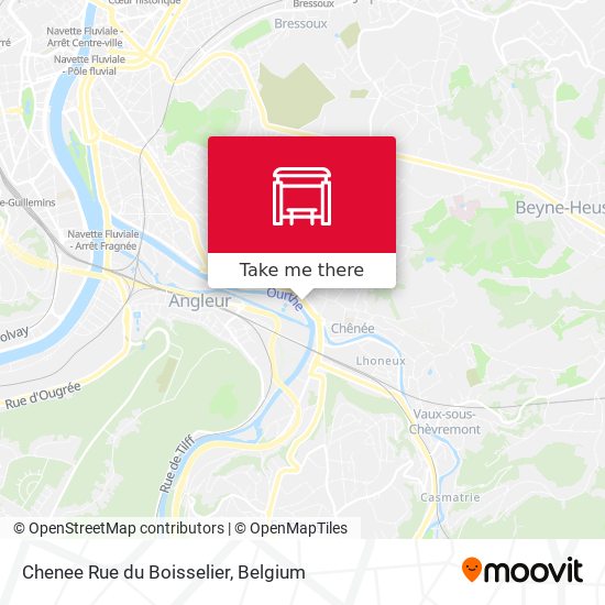 Chenee Rue du Boisselier map