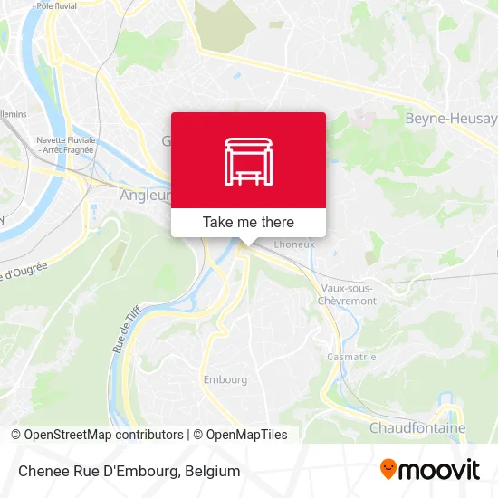 Chenee Embourg Street map