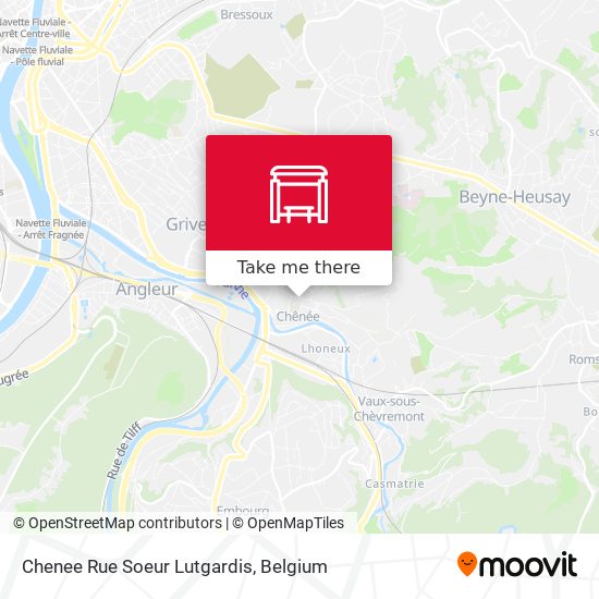 Chenee Rue Soeur Lutgardis plan