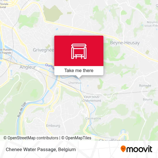 Chenee Water Passage map