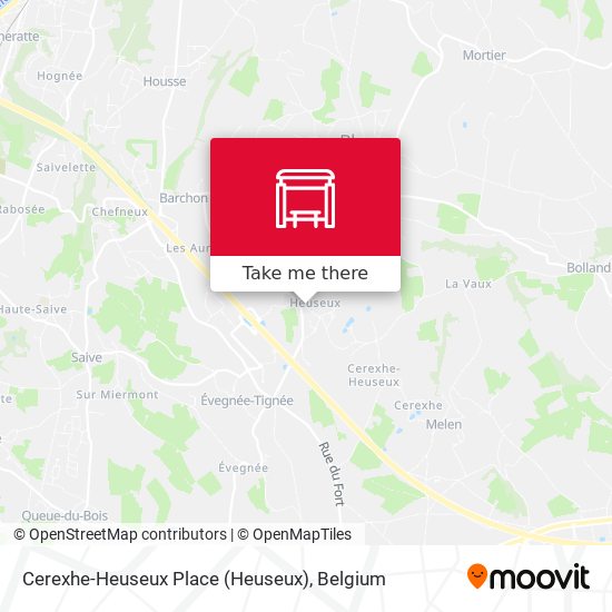 Cerexhe-Heuseux Place plan