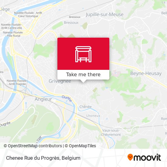Chenee Rue du Progrès map