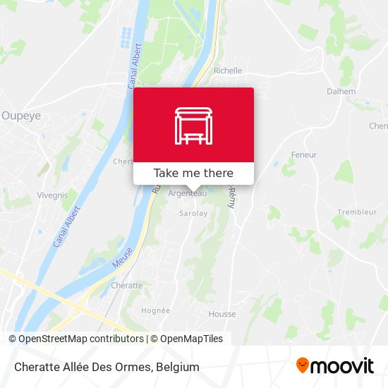 Cheratte Allée Des Ormes plan